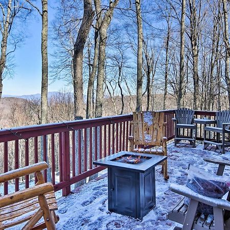 Beech Mountain Cabin Retreat With Hot Tub And Views! Exteriör bild