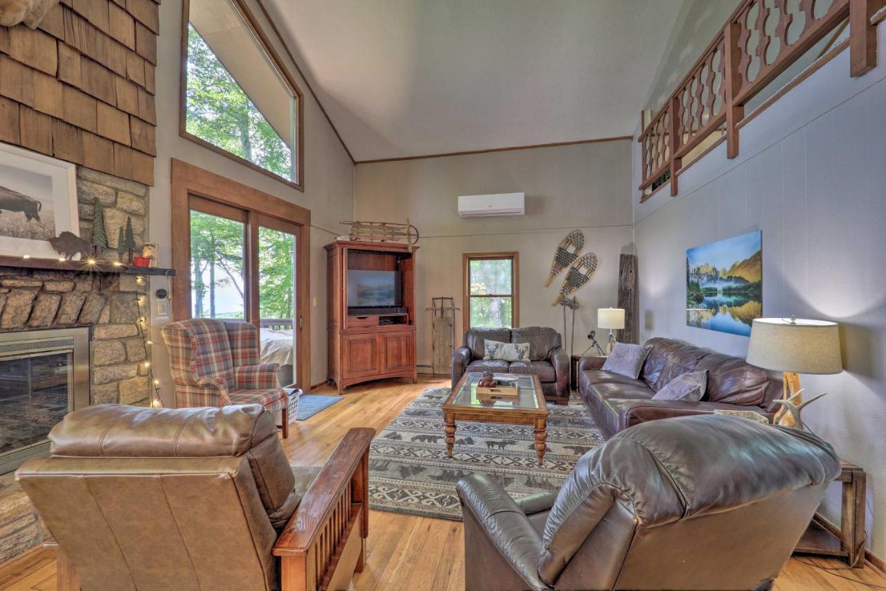 Beech Mountain Cabin Retreat With Hot Tub And Views! Exteriör bild