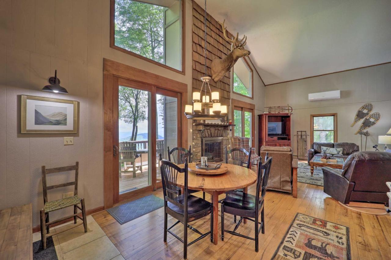 Beech Mountain Cabin Retreat With Hot Tub And Views! Exteriör bild