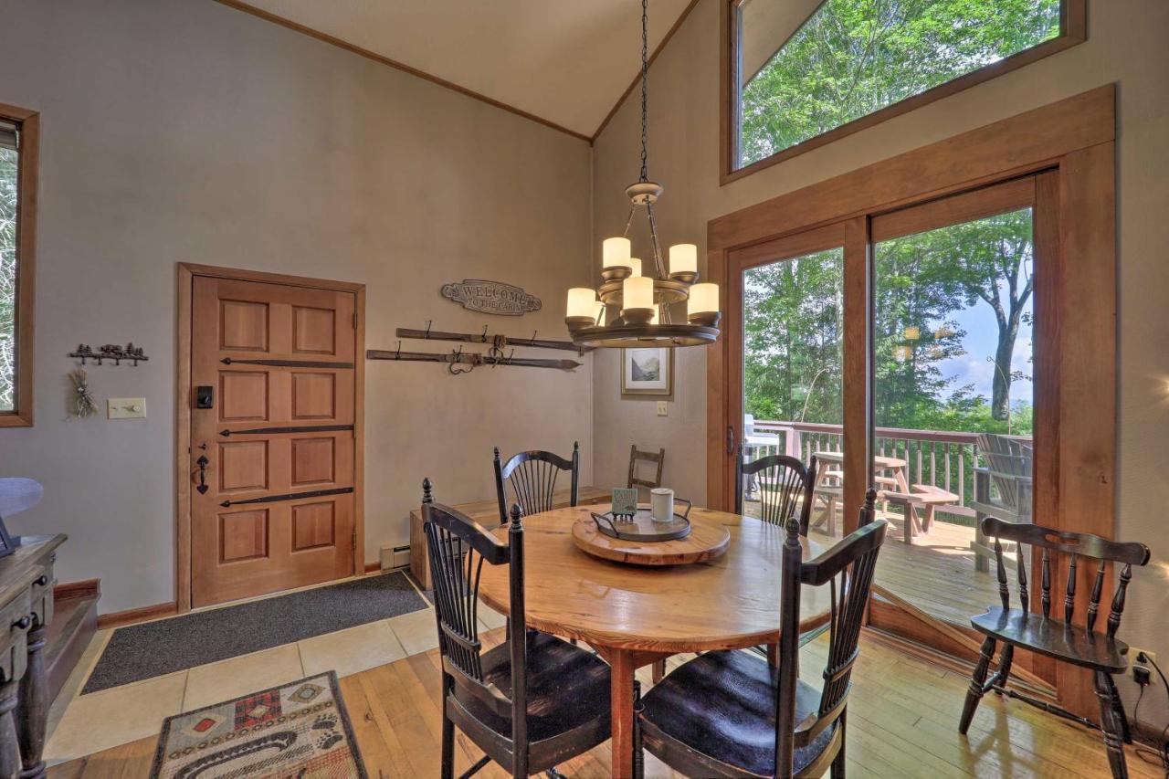 Beech Mountain Cabin Retreat With Hot Tub And Views! Exteriör bild